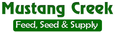 Mustang Creek Feed, Seed & Supply logo